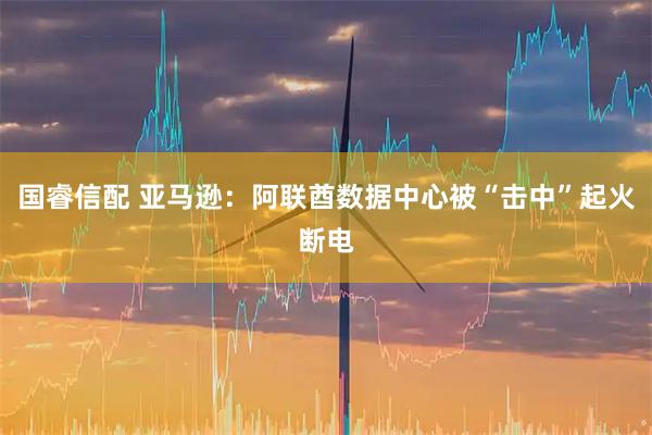 国睿信配 亚马逊：阿联酋数据中心被“击中”起火断电