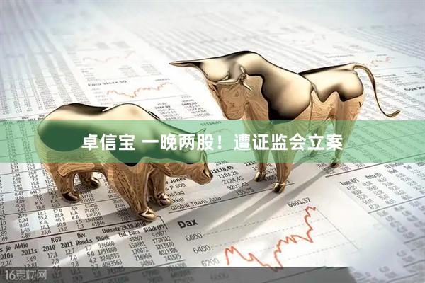 卓信宝 一晚两股！遭证监会立案